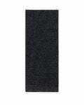 The Alashan Cashmere-Blend Rib Knit Scarf in Dark Grey