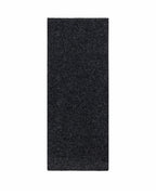 The Alashan Cashmere-Blend Rib Knit Scarf in Dark Grey