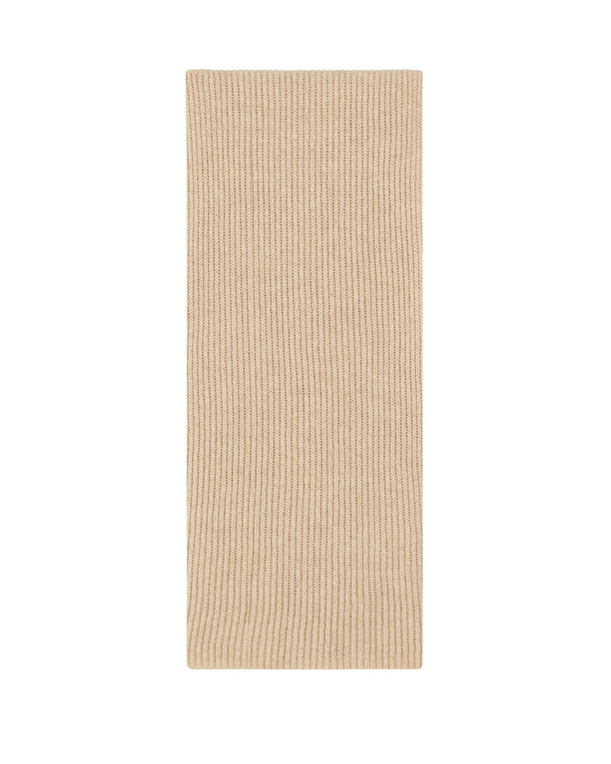 The Alashan Cashmere-Blend Rib Knit Scarf in Oat