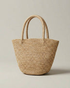 The Hand-Woven Raffia Market Tote