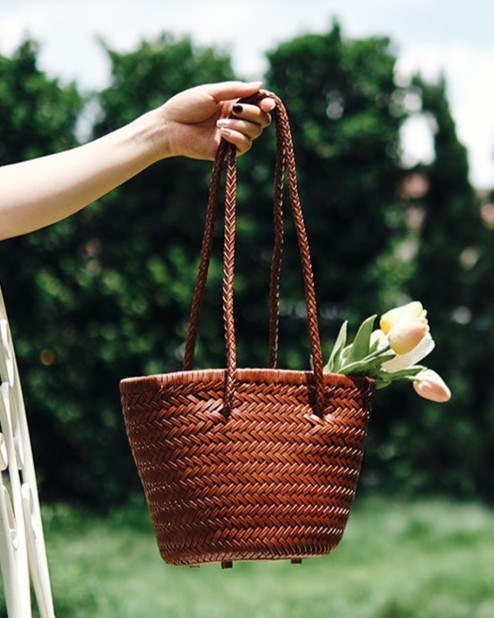 The Siena Basket Tote