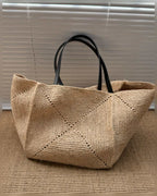 The Grand Market Tote - Natural