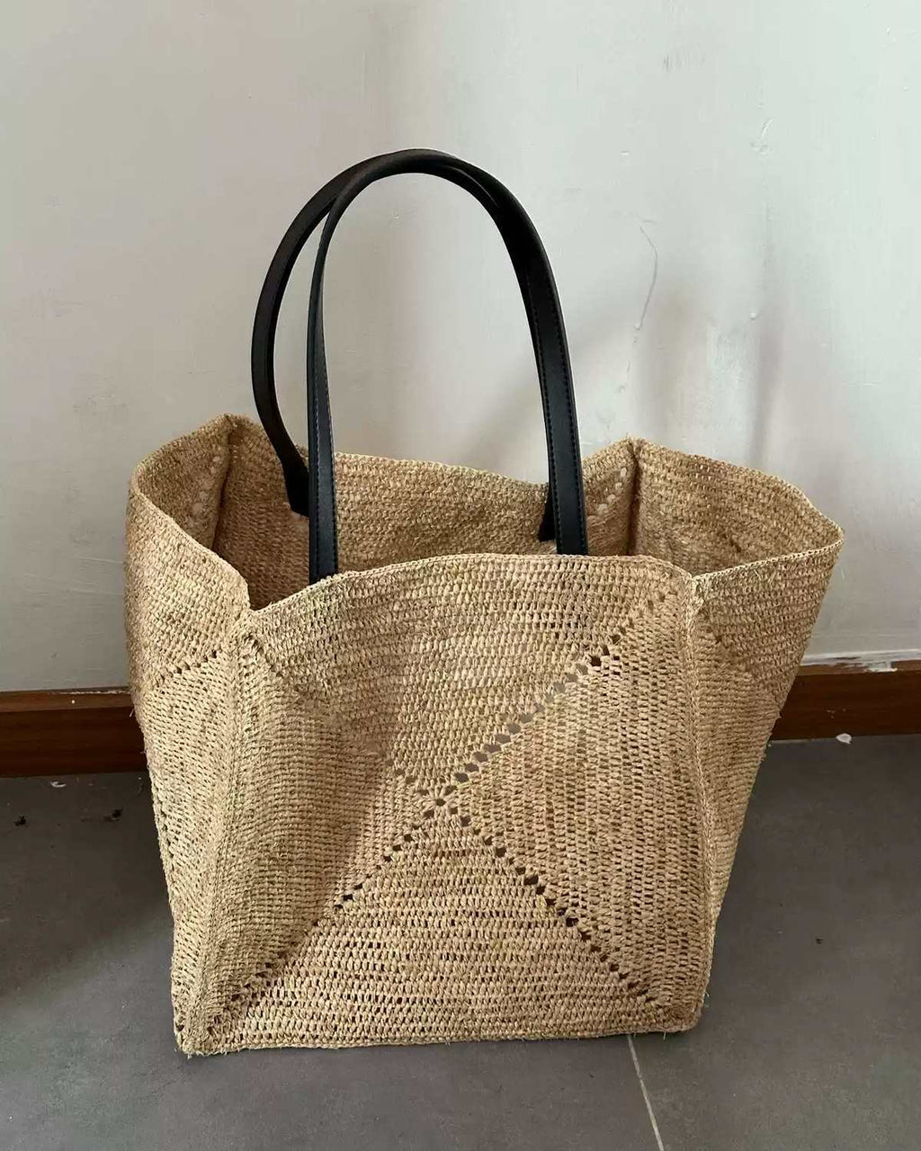The Grand Market Tote - Natural