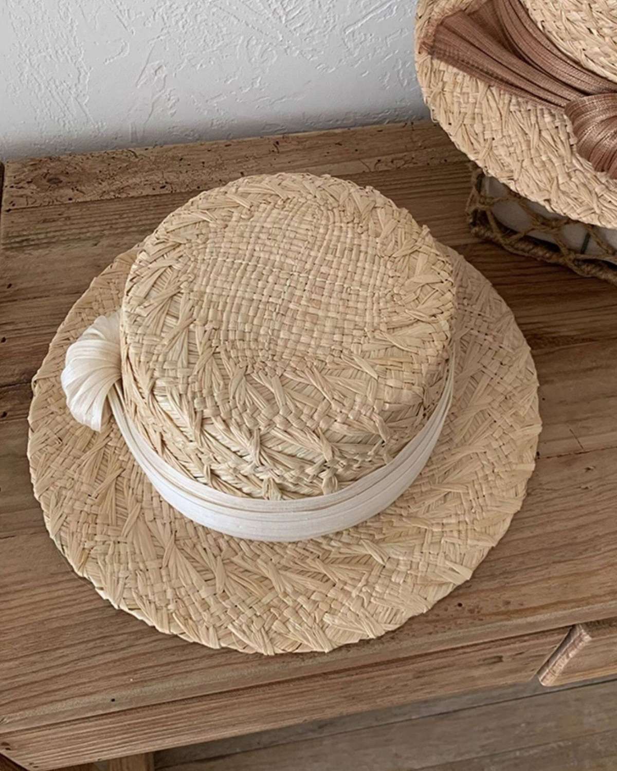 The Bow Sun Hat - Ivory