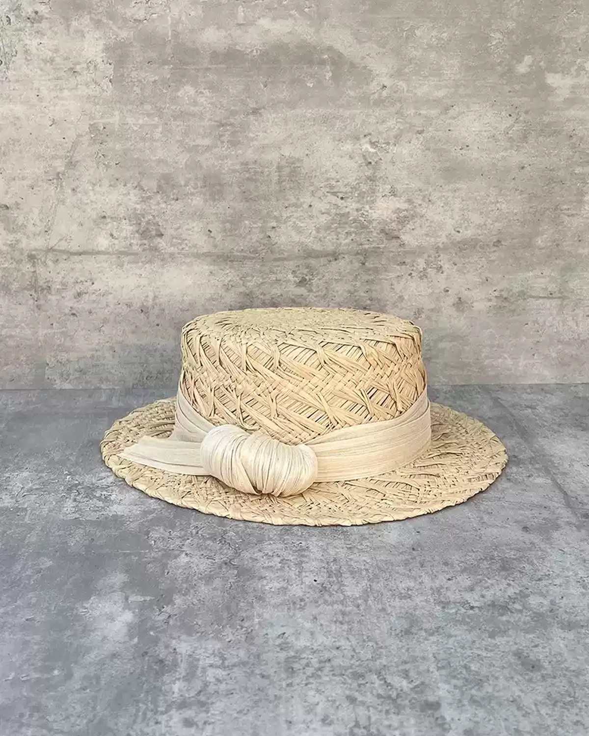 The Bow Sun Hat - Ivory