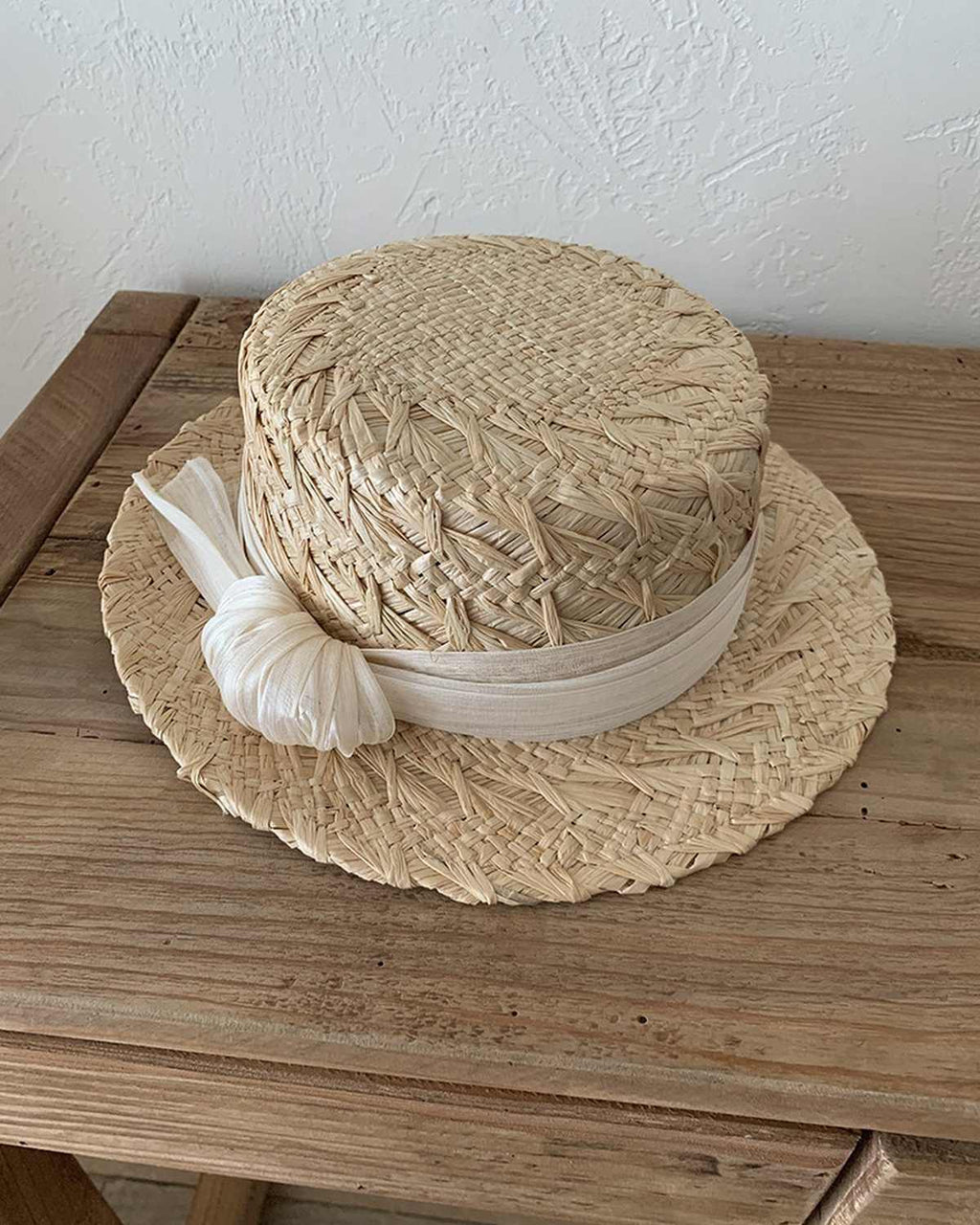 The Bow Sun Hat - Ivory