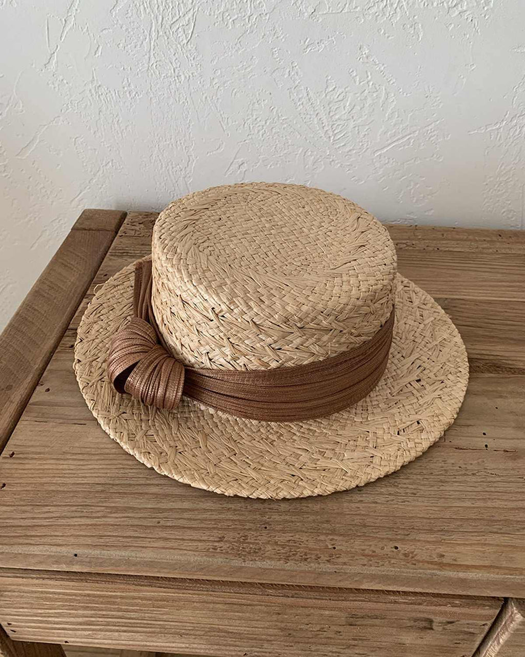 The Bow Sun Hat - Mocha