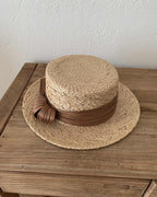 The Bow Sun Hat - Mocha