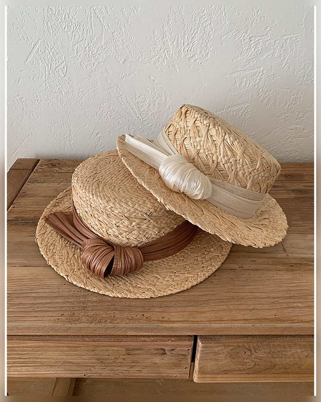 The Bow Sun Hat - Mocha