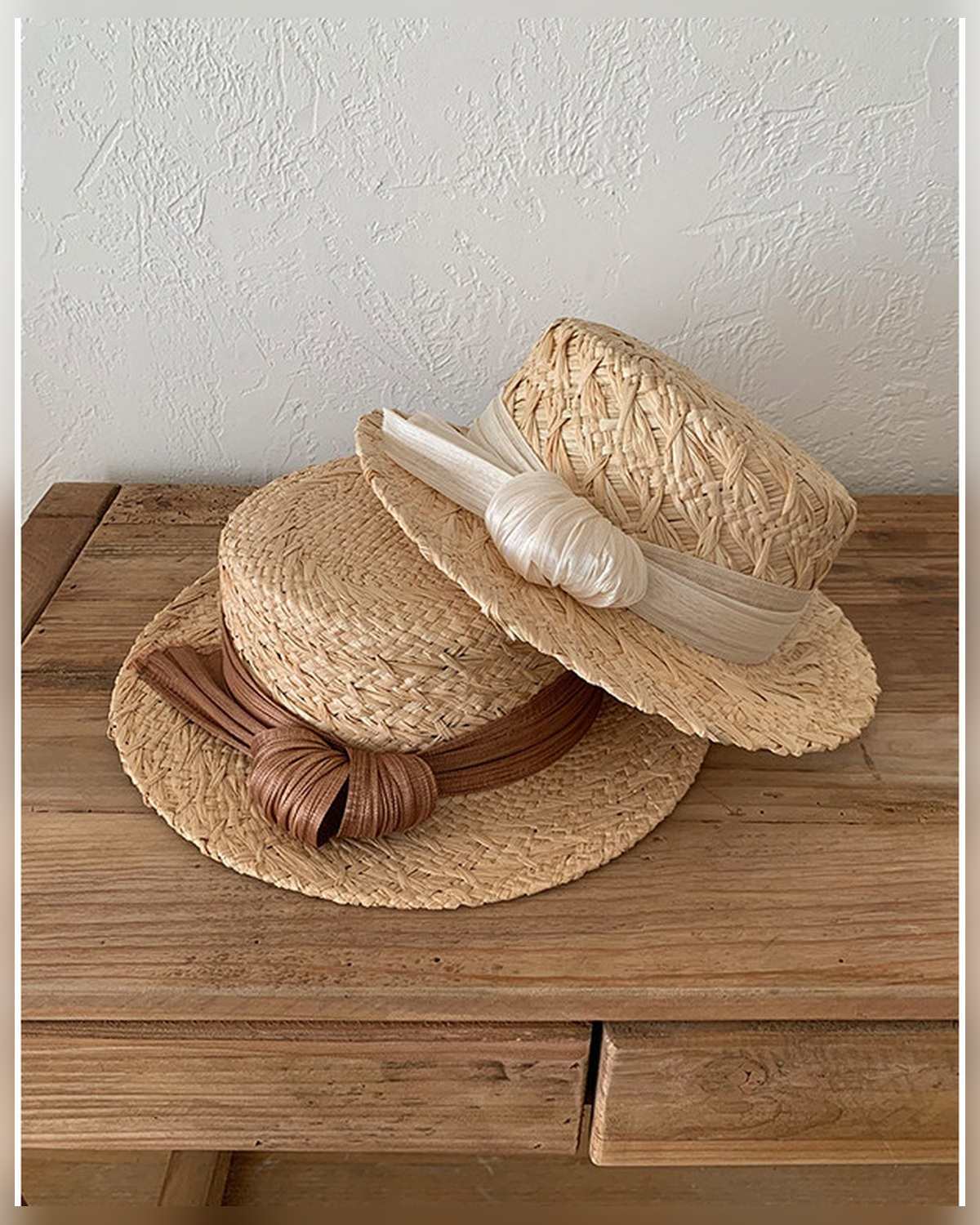The Bow Sun Hat - Mocha