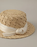 The Bow Sun Hat - Ivory