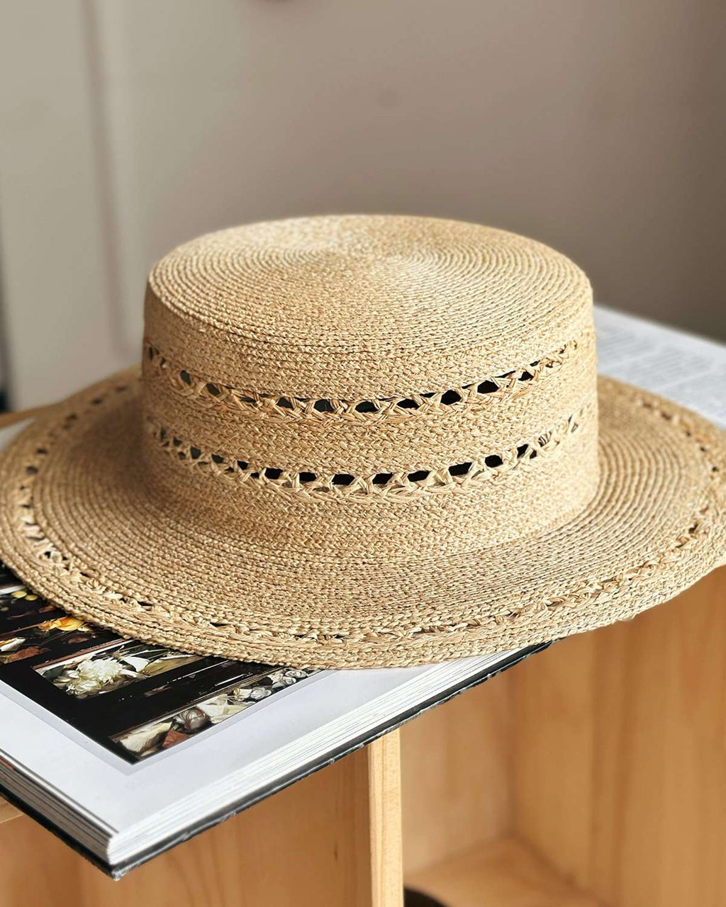 The Classic Boater - Natural