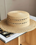The Classic Boater - Natural