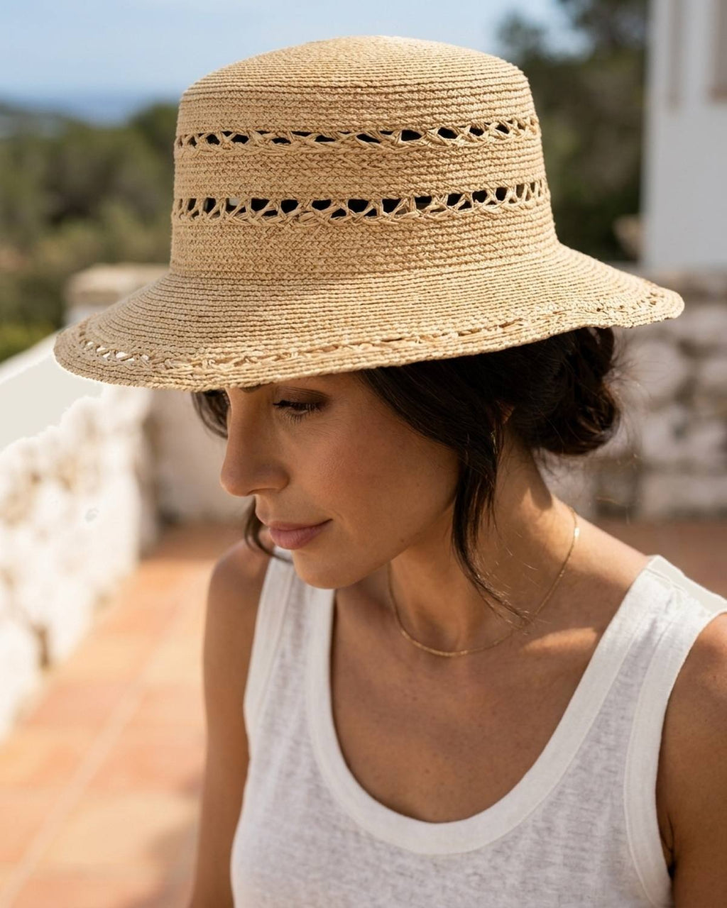 The Classic Boater - Natural