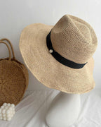 The Wide-Brim Straw Hat - Natural