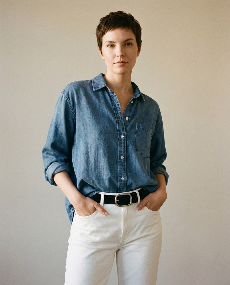 Wildfool The Heritage Suede Belt in Midnight Black - Zoom View - 100% Genuine Cowhide Suede Finish