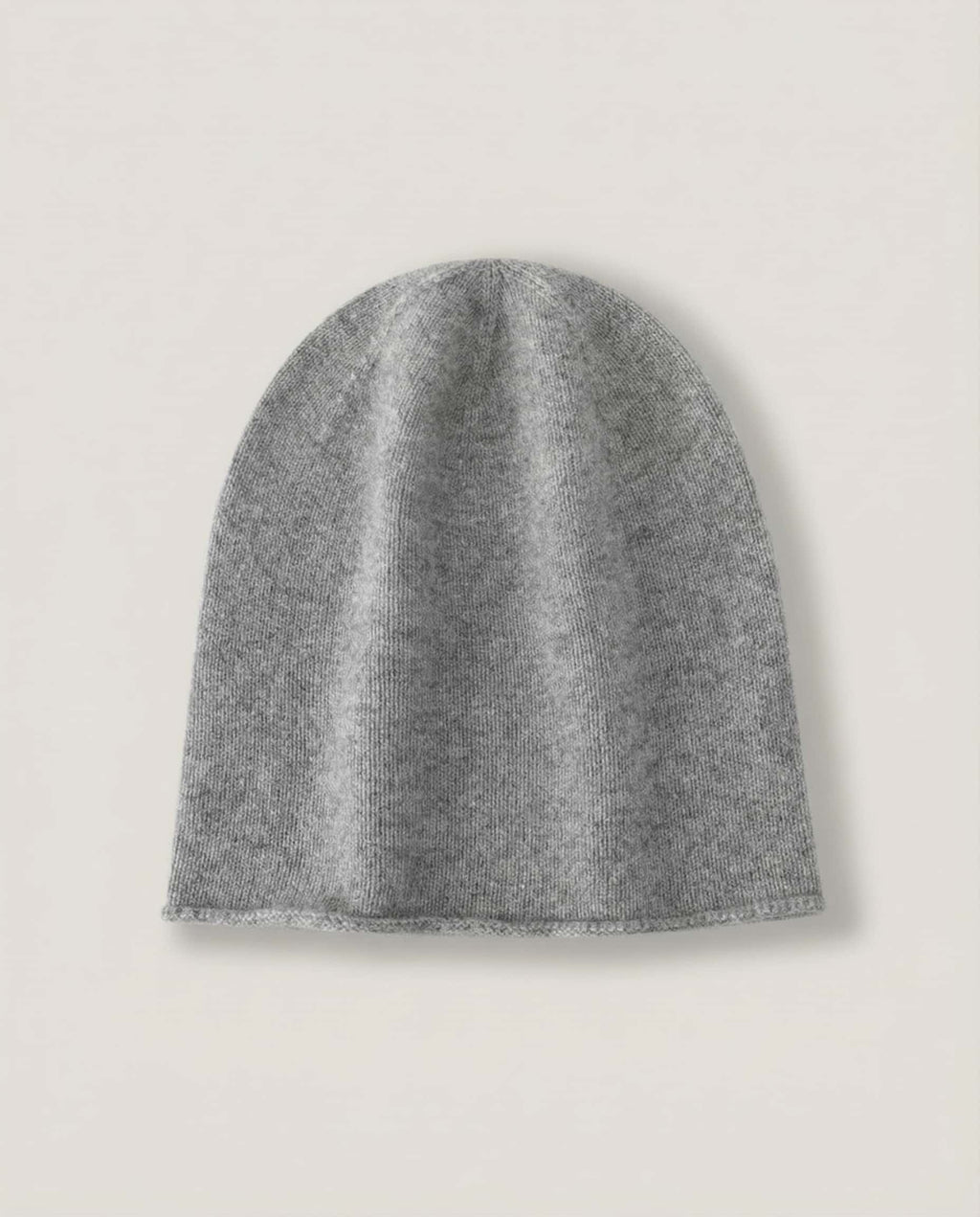 Wildfool The Prickle-Free Cashmere Hat in Mist Grey - Zoom View - 100% Alashan Cashmere, Zero-Itch Guarantee