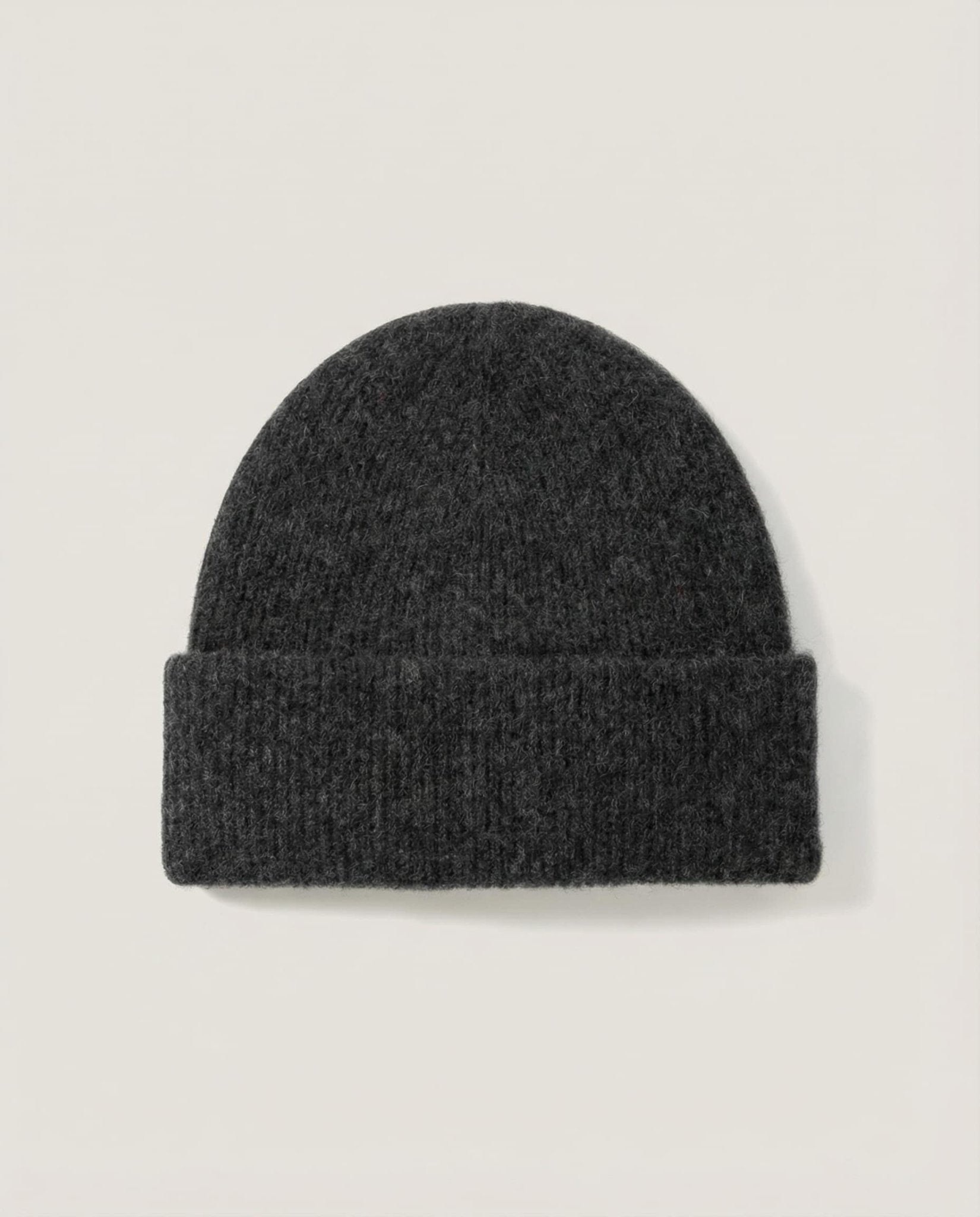 WF26SHIE008-BK - Graphite - The Alashan Cashmere - Blend Beanie