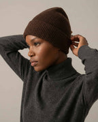Texture comparison — wool outer vs cashmere inner side by side
