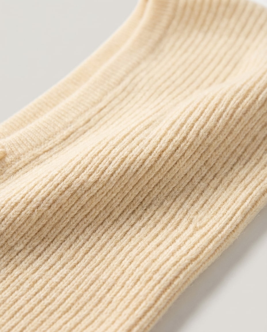 Wildfool The 100% Wool Balaclava in Ivory - Zoom View - 100% Sheep Wool, Seamless Protection, Versatile Styling