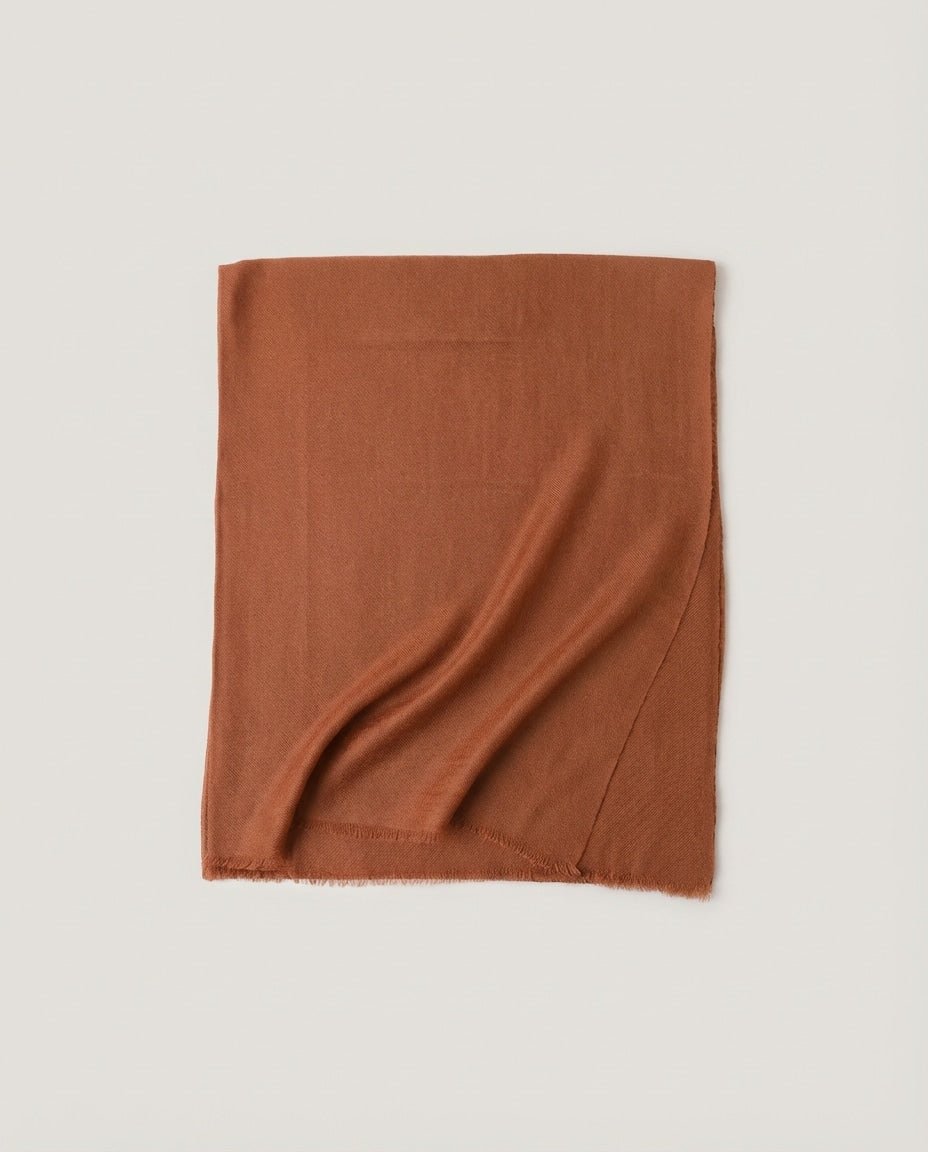 WF26WRAP003-BR - Brown - The 200 - Count Air Cashmere Stole