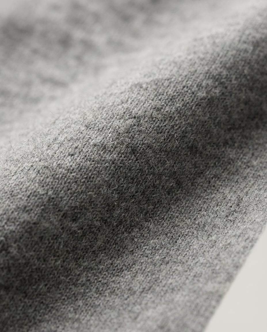 WF26WRAP006-GY - Heather Grey - The 100% Wool Knit Bandana