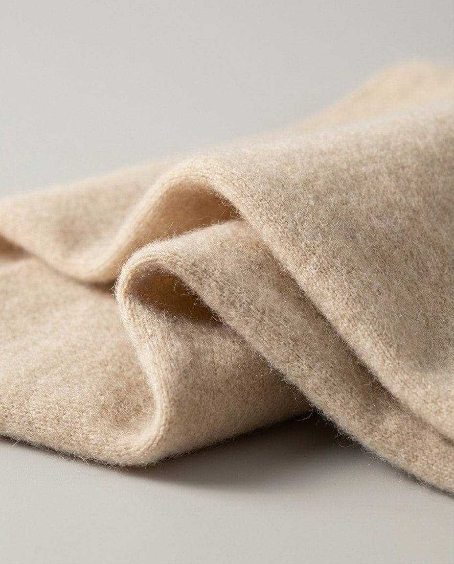 WF26WRAP007-BE - Oatmeal - The 100% Cashmere Mini Neckerchief