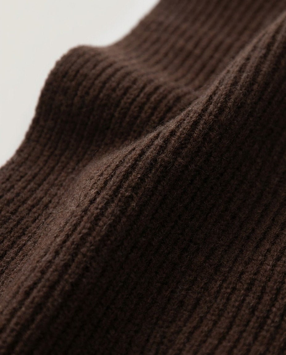 Wildfool Alashan cashmere-knit collar in its branded packaging