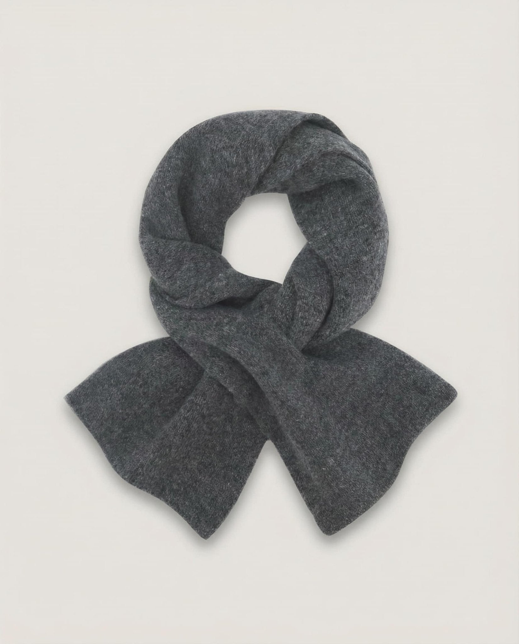 WF26WRAP016-BK - Slate - The 100% Wool Commuter Collar